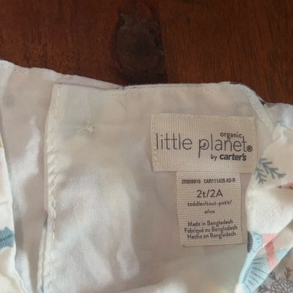 Little planet organic nutcracker dress 2t & 3t - Picture 2 of 2